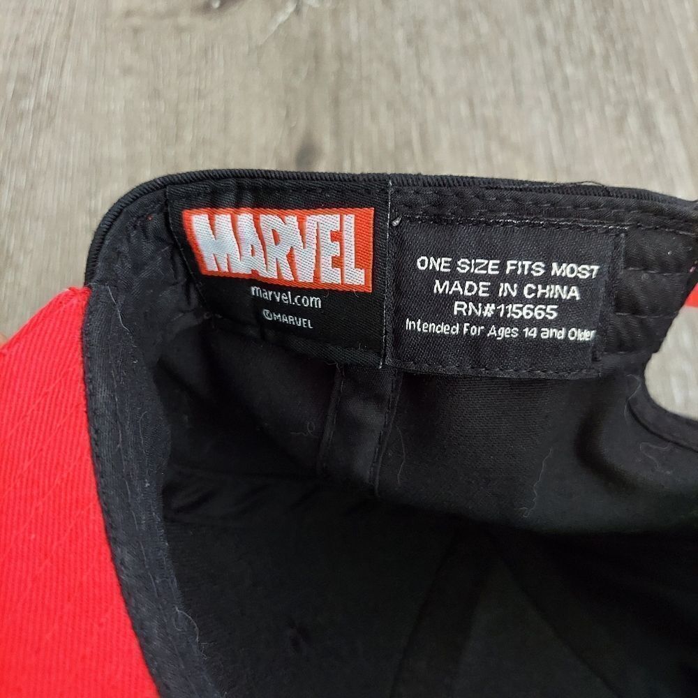 Marvel Deadpool Icon Snapback Hat OSFM - Picture 6 of 6